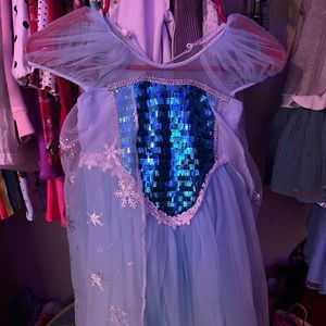 Size 4 boutique Elsa Costume/ Dress up